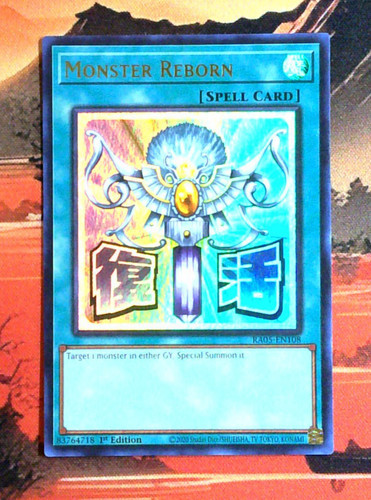 Yugioh monster reborn - monster,